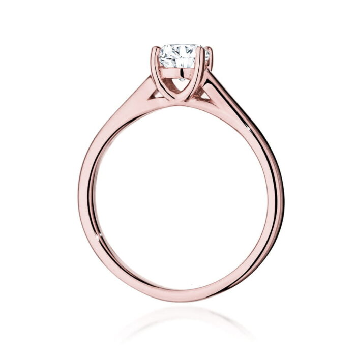 Inel Aur 14K cu Diamante de Laborator 0.70 ct - Imagine 9