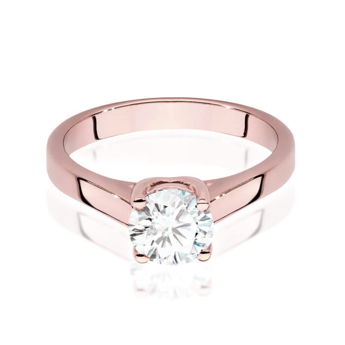 Inel Aur 14K cu Diamante de Laborator 1.00 ct - Imagine 8