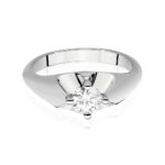 Inel Aur 14K cu Diamante de Laborator 0.50 ct - Imagine 5