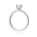 Inel Aur 14K cu Diamante de Laborator 0.74 ct - Imagine 6