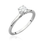Inel Aur 14K cu Diamante de Laborator 0.46 ct - Imagine 4