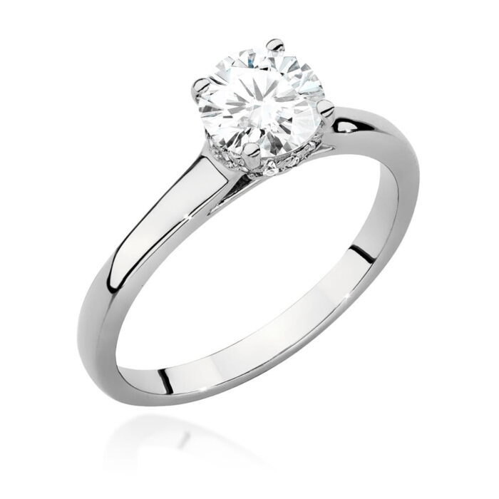 Inel Aur 14K cu Diamante de Laborator 0.76 ct - Imagine 4
