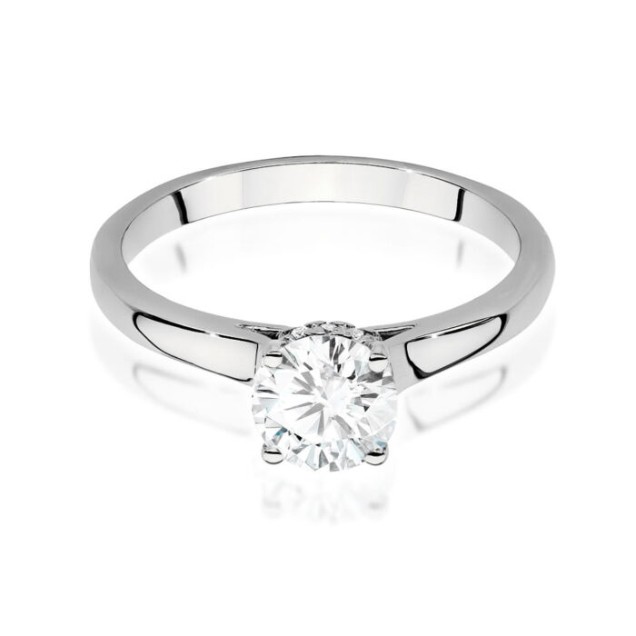 Inel Aur 14K cu Diamante de Laborator 0.76 ct - Imagine 5