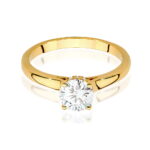 Inel Aur 14K cu Diamante de Laborator 0.76 ct - Imagine 2