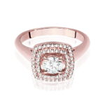 Inel Aur 14K W0548 Diamant 0.40ct - Imagine 5