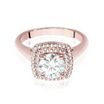 Inel Aur 14K cu Diamante de Laborator 1.28 ct - Imagine 8