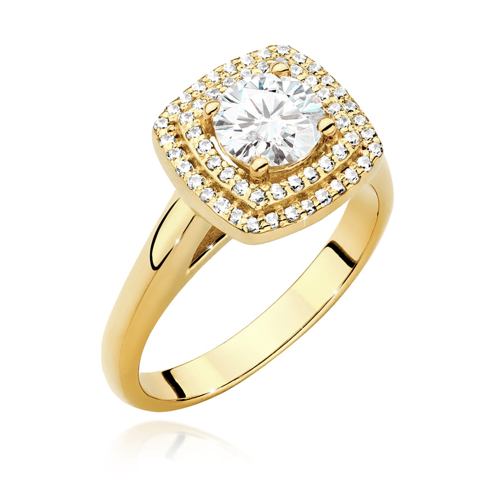 W0548.Z3.LDW_.03_1.jpg Inel Aur 14K cu Diamante de Laborator 0.98 ct - Imagine 1
