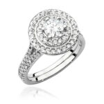 Inel Aur 14K cu Diamante de Laborator 1.11 ct - Imagine 5