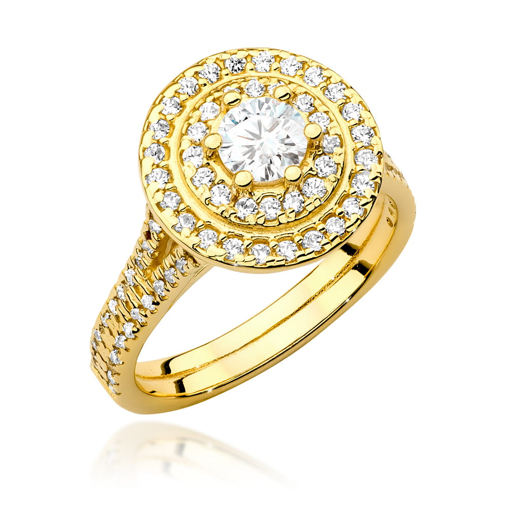W0549.Z3.LDW_.01_1.jpg Inel Aur 14K cu Diamante de Laborator 1.01 ct - Imagine 1