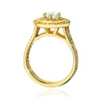 Inel Aur 14K cu Diamante de Laborator 1.01 ct - Imagine 3