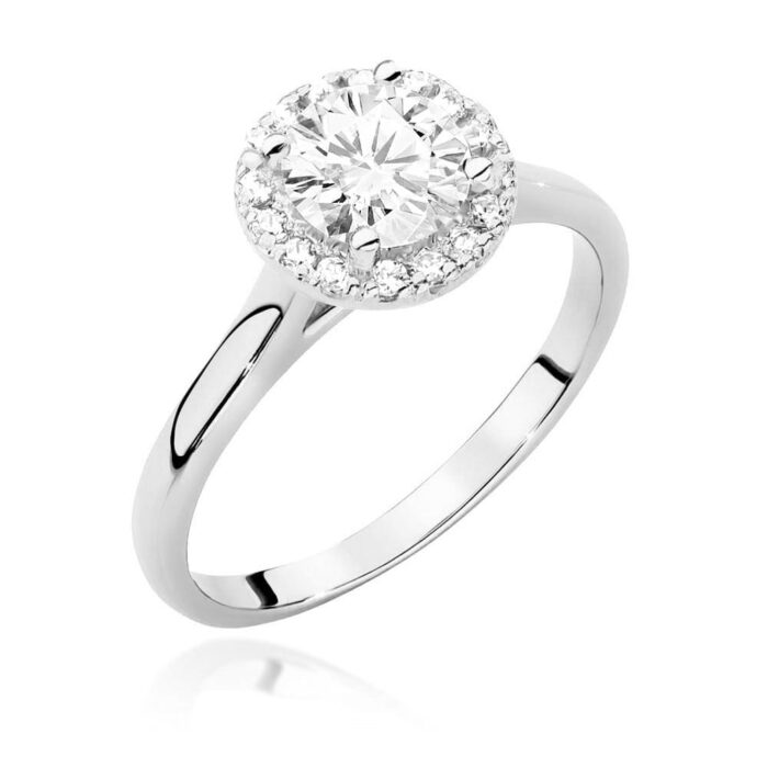 Inel Aur 14k cu Diamante de Laborator 0.84 ct - Imagine 4
