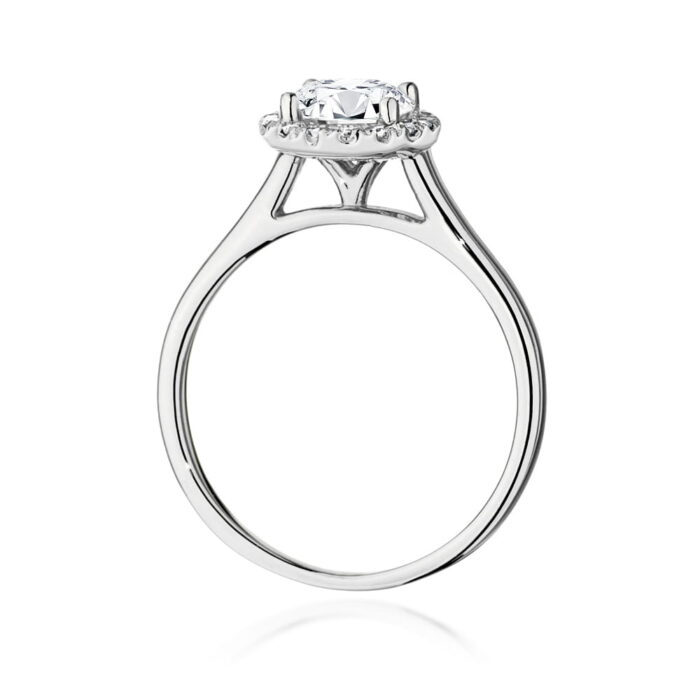 Inel Aur 14k cu Diamante de Laborator 1.13 ct - Imagine 6