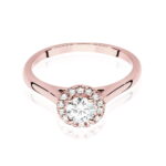 Inel Aur 14K W0550 Diamant 0.40ct - Imagine 5