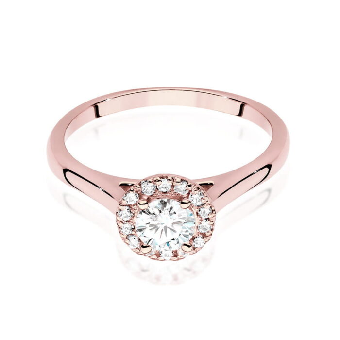 Inel Aur 14K W0550 Diamant 0.40ct - Imagine 5