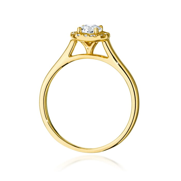 Inel Aur 14K W0550 Diamant 0.40ct - Imagine 3
