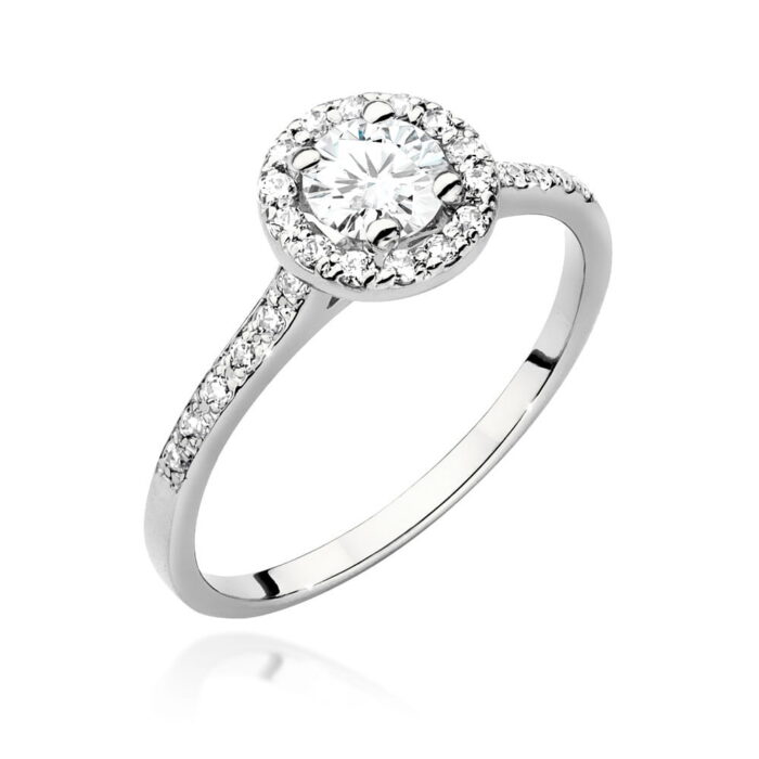 Inel Aur 14K cu Diamante de Laborator 0.74 ct - Imagine 4