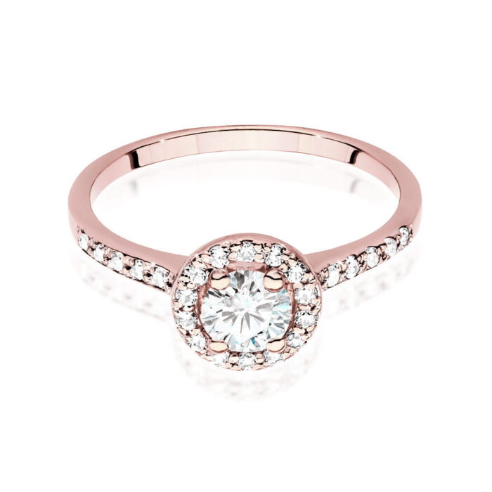 Inel Aur 14K cu Diamante de Laborator 0.74 ct - Imagine 8