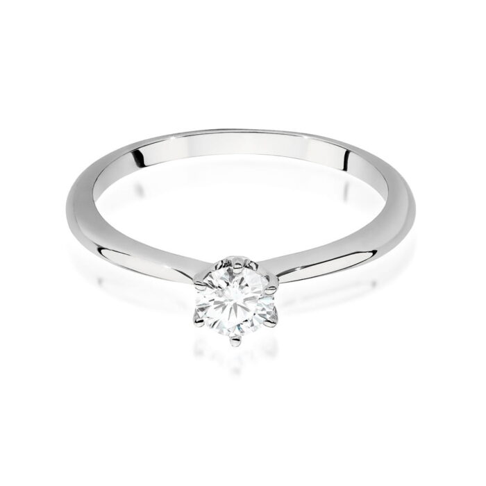 Inel Aur 14K W0553 Diamant 0.50ct - Imagine 8