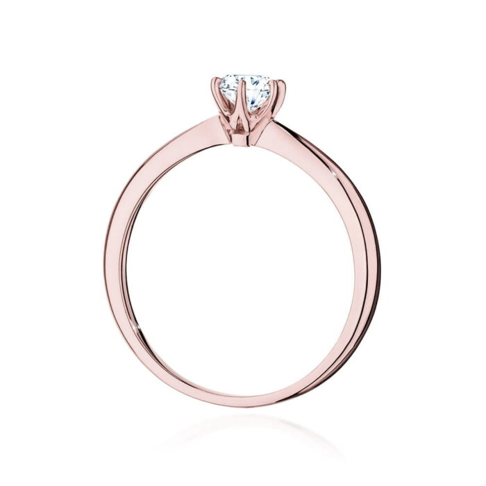Inel Aur 14K W0553 Diamant 0.50ct - Imagine 6