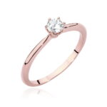 Inel Aur 14K W553 Diamant Cultivat 0.40ct - Imagine 4