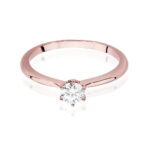 Inel Aur 14K W553 Diamant Cultivat 0.50ct - Imagine 5