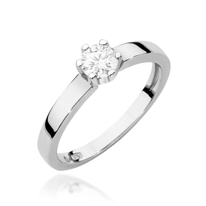 Inel Aur 14K W0562 Diamant Laborator 0.25ct - Imagine 9