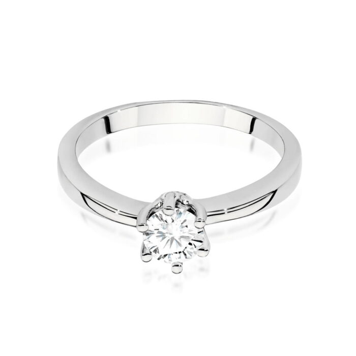 Inel Aur 14K W0563 Diamant 0.40ct - Imagine 8