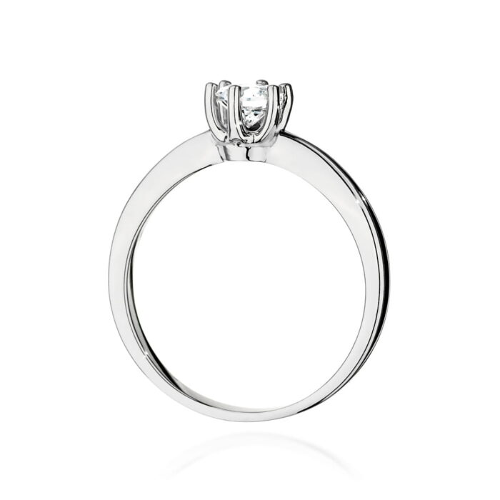Inel Aur 14K W0563 Diamant 0.40ct - Imagine 9