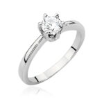 Inel Aur 14K W0563 Diamant 0.50ct - Imagine 7