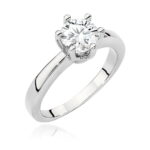 Inel Aur 14K W563 Diamant Cultivat 1.00ct - Imagine 7