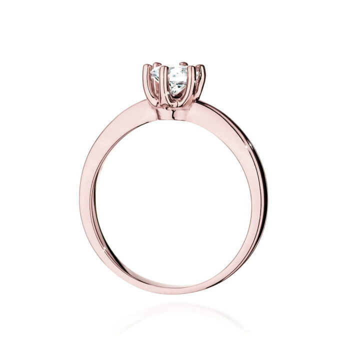 Inel Aur 14K W0563 Diamant 0.50ct - Imagine 6