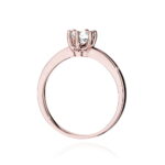 Inel Aur 14K W563 Diamant Cultivat 0.50ct - Imagine 6