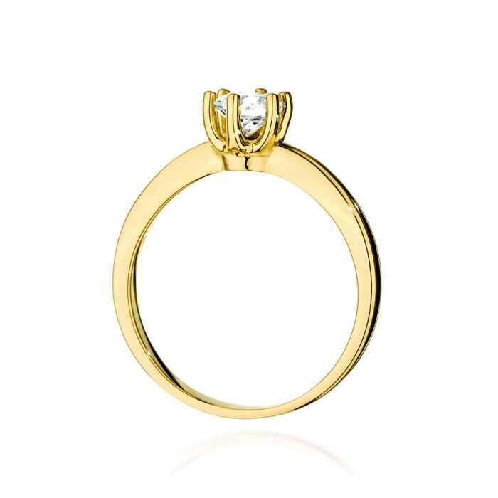 Inel Aur 14K W0563 Diamant 0.50ct - Imagine 3