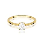 Inel Aur 14K W0581 Diamant 0.30ct - Imagine 2