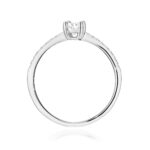 Inel Aur 14K W0582 Diamant Laborator 0.30ct - Imagine 11