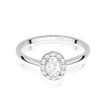 Inel Aur 14K W0583 Diamant Crescut în Laborator 0.30ct - Imagine 10