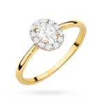 Inel Aur 14K W0583 Diamant Crescut în Laborator 0.30ct