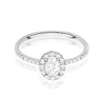 Inel Aur 14K cu Diamante Naturale 0.47 ct - Imagine 6