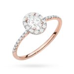 Inel Aur 14K cu Diamante Naturale 0.47 ct - Imagine 8