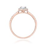 Inel Aur 14K cu Diamante Naturale 0.47 ct - Imagine 10