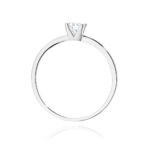 Inel Aur 14K cu Diamant Natural 0.30 ct - Imagine 7