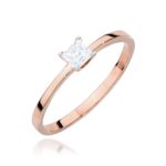 Inel Aur 14K W0587 Diamant Cultivat 0.30ct - Imagine 5