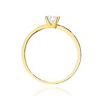 Inel Aur 14K W0587 Diamant Cultivat 0.30ct - Imagine 3