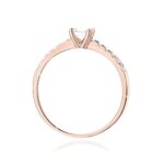 Inel Aur 14K cu Diamante Naturale 0.40 ct - Imagine 11