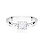 Inel Aur 14K W0590 Diamant 0.23ct - Imagine 10