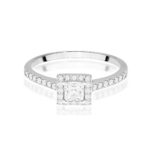 Inel Aur 14K cu Diamante Naturale 0.50 ct - Imagine 6