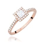 Inel Aur 14K cu Diamante Naturale 0.50 ct - Imagine 9
