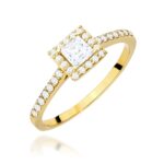 Inel Aur 14K cu Diamante Naturale 0.50 ct
