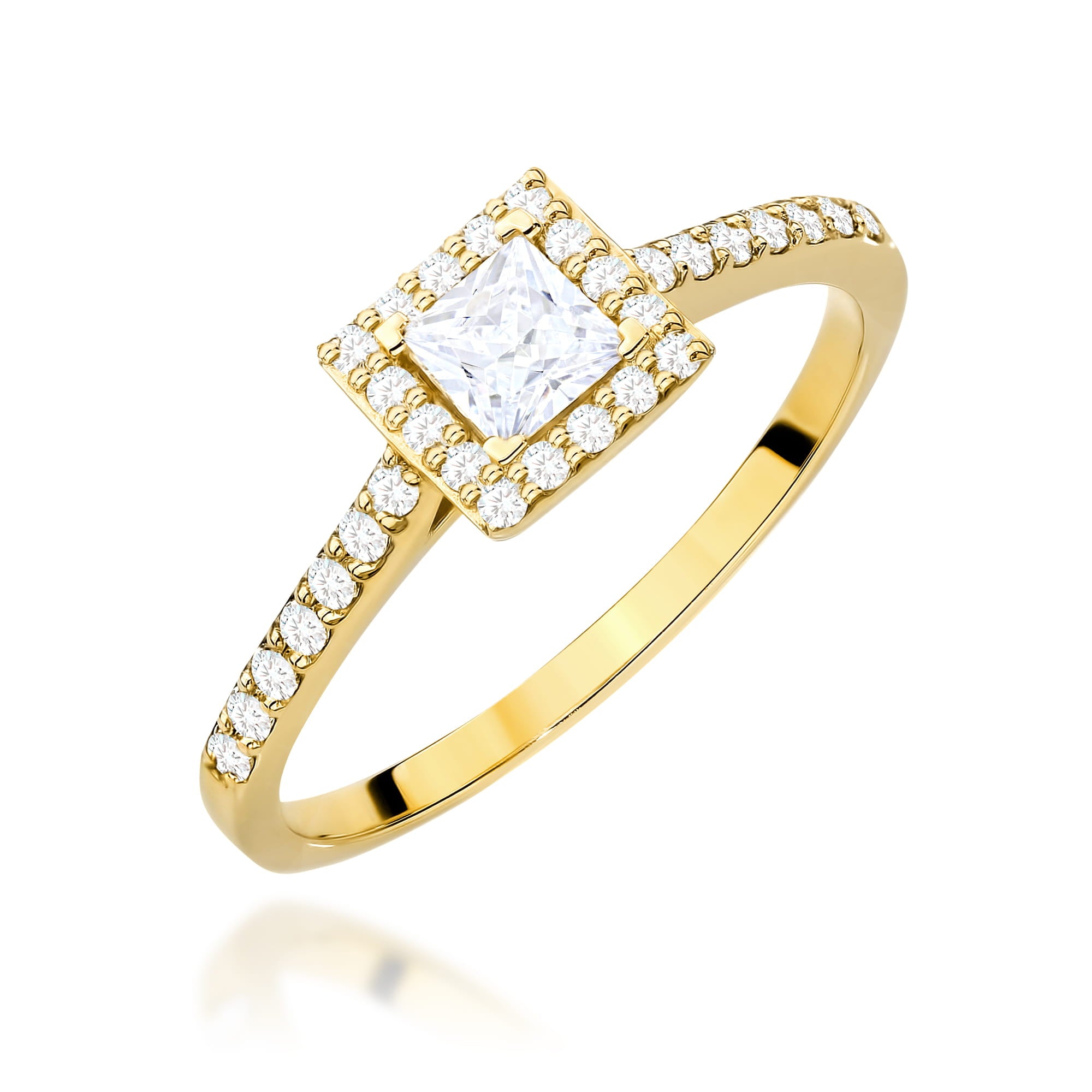 W0591.Z3.DIW_.01_1.jpg Inel Aur 14K cu Diamante Naturale 0.50 ct - Imagine 1