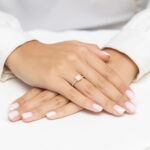 Inel Aur 14K cu Diamante Naturale 0.50 ct - Imagine 4